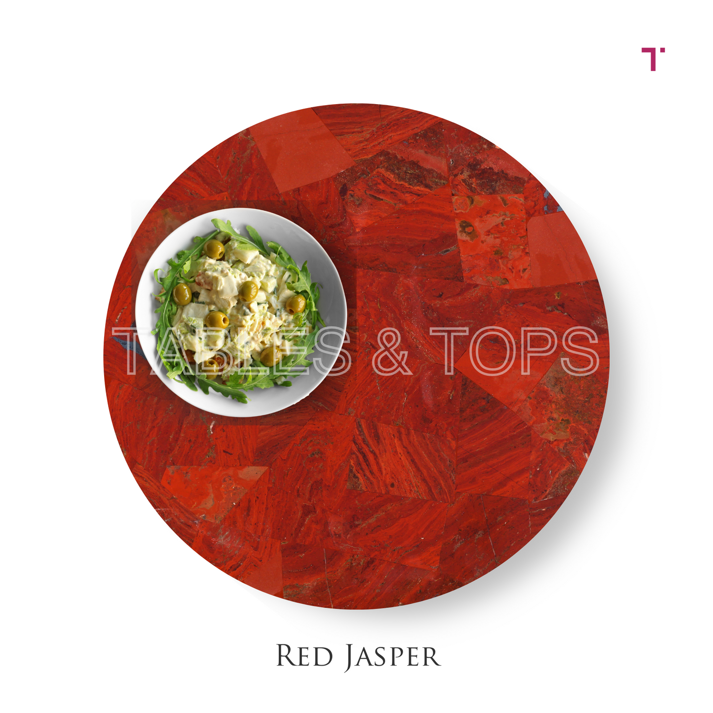 Red Jasper Table Top