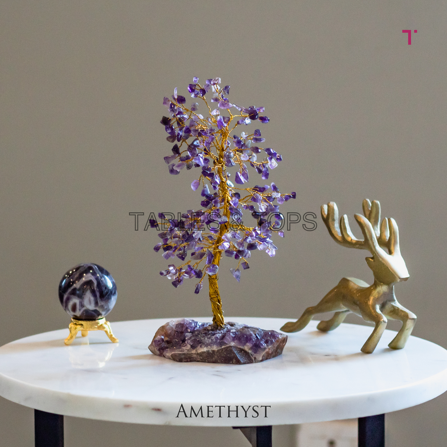 Amethyst Gemstone Tree