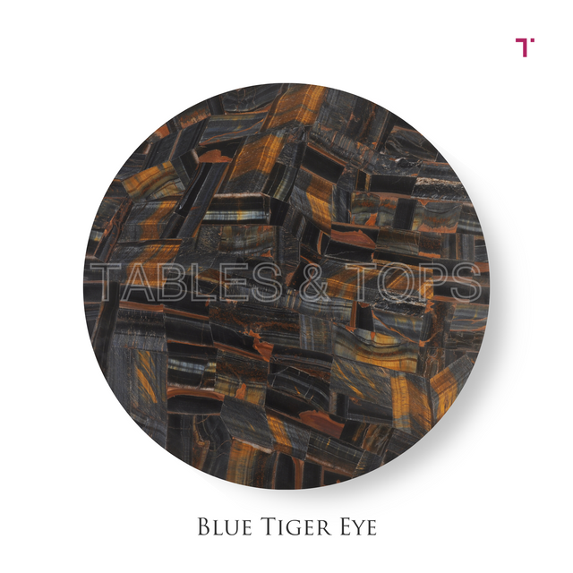 Blue Tiger Eye Table Top