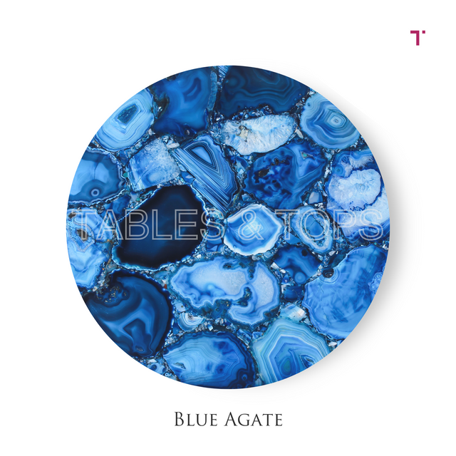 Blue Agate Table Top