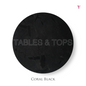 Coral Black Table Top