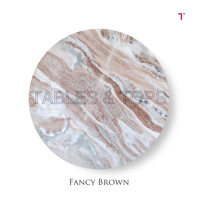 Fancy Brown Table Top