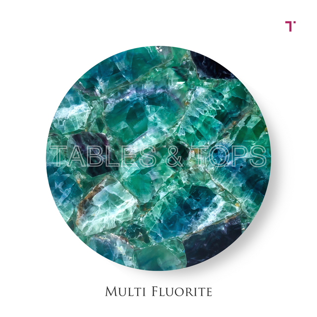 Multi Color Fluorite Table Top