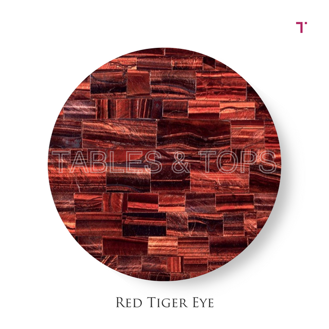 Red Tiger Eye Table Top