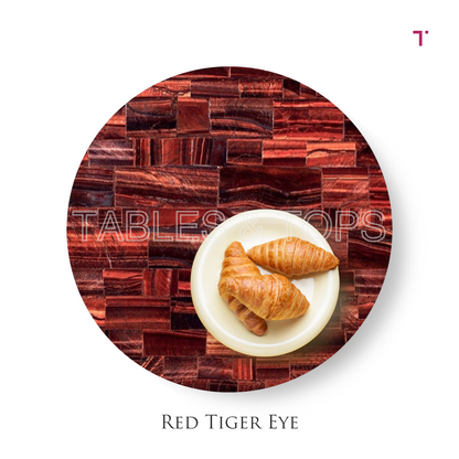 Red Tiger Eye Table Top