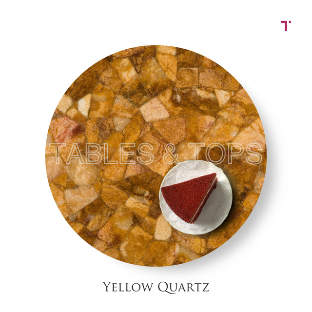 Yellow Quartz Table Top
